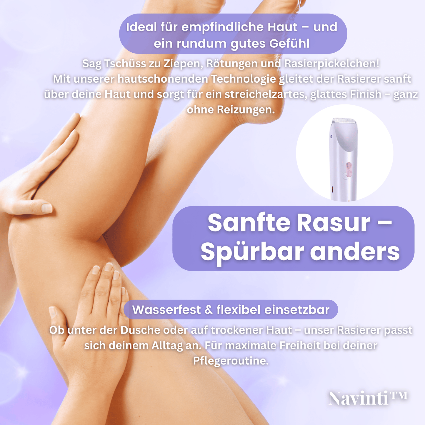 Navinti™ SensitivSkin Rasierer